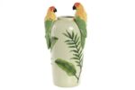 JARRA CERAMICA PAPAGAIO COR:VERDE