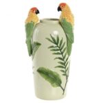 JARRA CERAMICA PAPAGAIO COR:VERDE