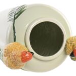 JARRA CERAMICA PAPAGAIO COR:VERDE