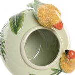 JARRA CERAMICA PAPAGAIO COR:VERDE