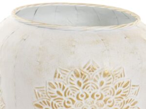 FLOREIRAS METAL COR:BRANCO