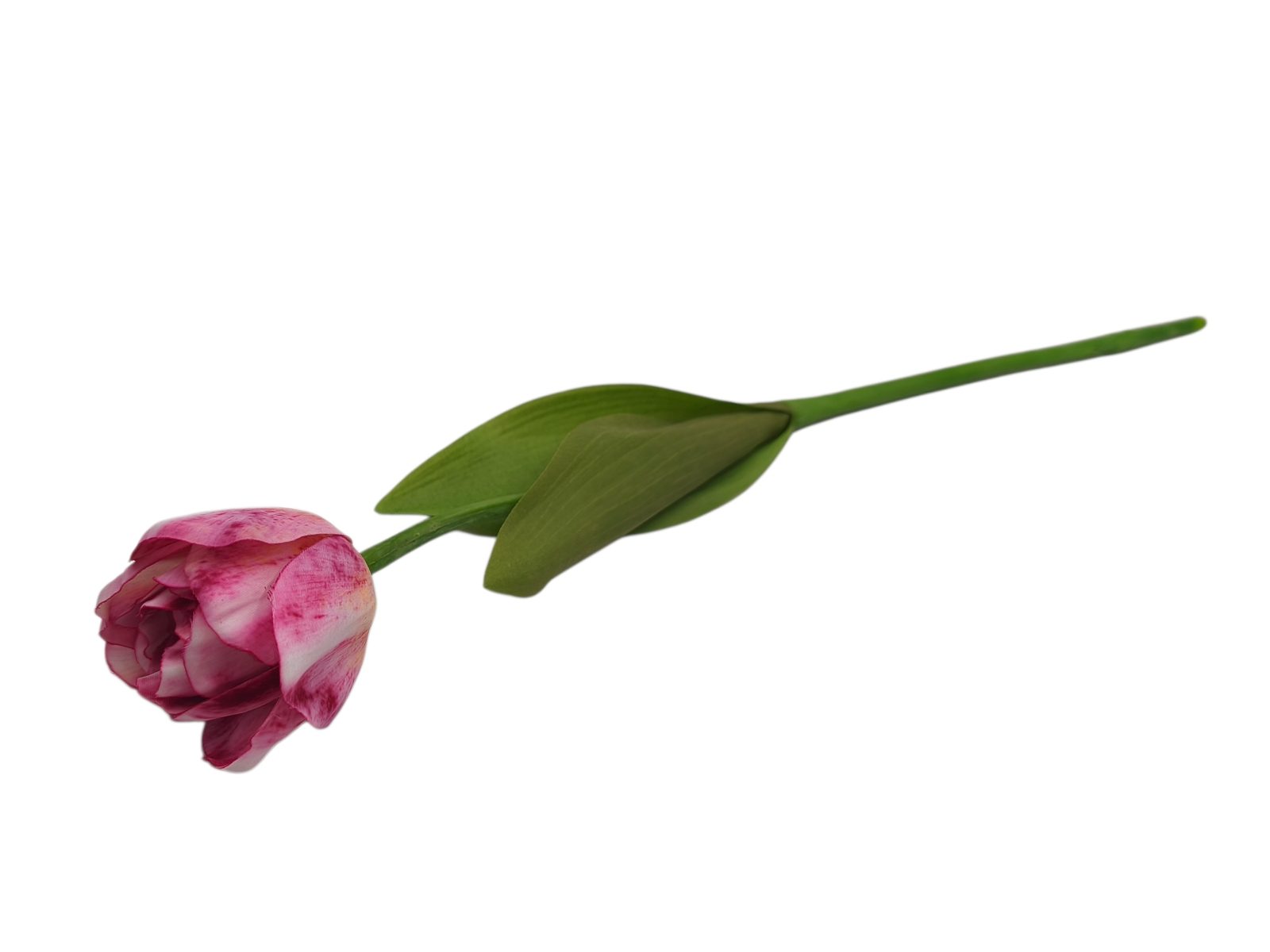 1224 12 ARTIFICIAL- PE TULIPA ARTIFICIAL COR:ROSA - Image 1