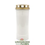 100/24 NACIONAL VELA CULTO COR:BRANCO OPACO