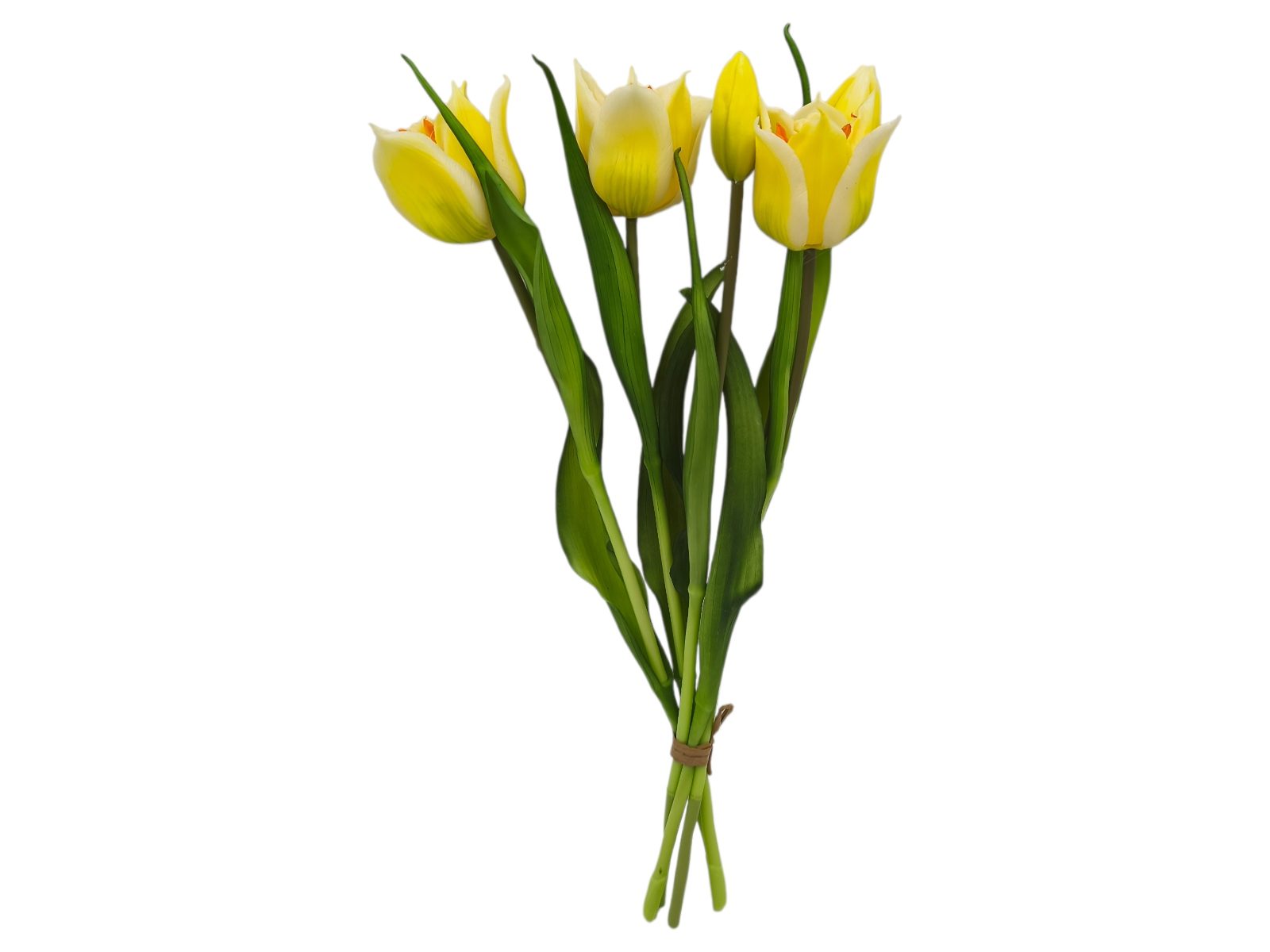2753 02 ARTIFICIAL- MOLHO TULIPA X5 TOQUE-REAL COR:AMARELO - Image 1