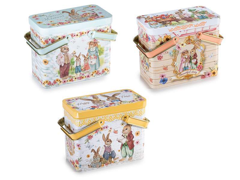 533471 LATA C/ASA RECT. MOTIVOS PRIMAVERA SORTIDAS - Image 1