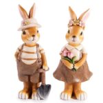 COELHO FIGURA RESINA