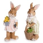 COELHO FIGURA RESINA