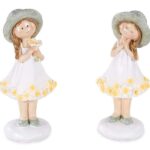 FIGURA MENINA RESINA