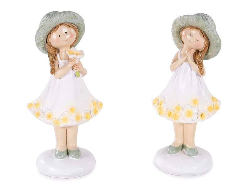 553961 FIGURA MENINA RESINA - Image 1