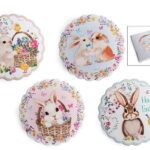 APOIO DE MESA CERAMICA MOTIVO COELHO