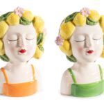 FIGURA MENINA LIMOES C/FURO