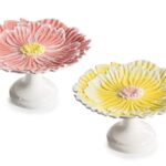 SUPORTE CERAMICA FLOR