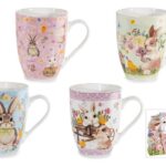 CANECA C/EMBALEGEM C/FIGURAS COELHO SORTIDAS