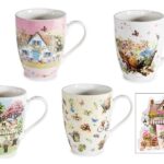 CANECA C/EMBALEGEM C/FIGURAS PRIMAVERA SORTIDAS