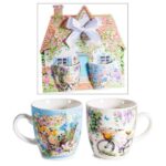 CONJ.2 CHAVENAS C/EMBALEGEM C/FIGURAS PRIMAVERA SORTIDAS