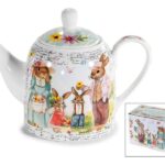 BULE CERAMICA MOTIVOS COELHOS