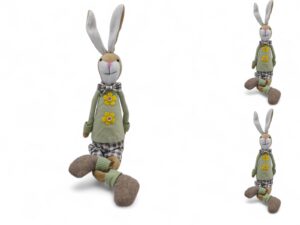 COELHINHO DA PASCOA COM PERNAS BALANCANTES, POLIESTER