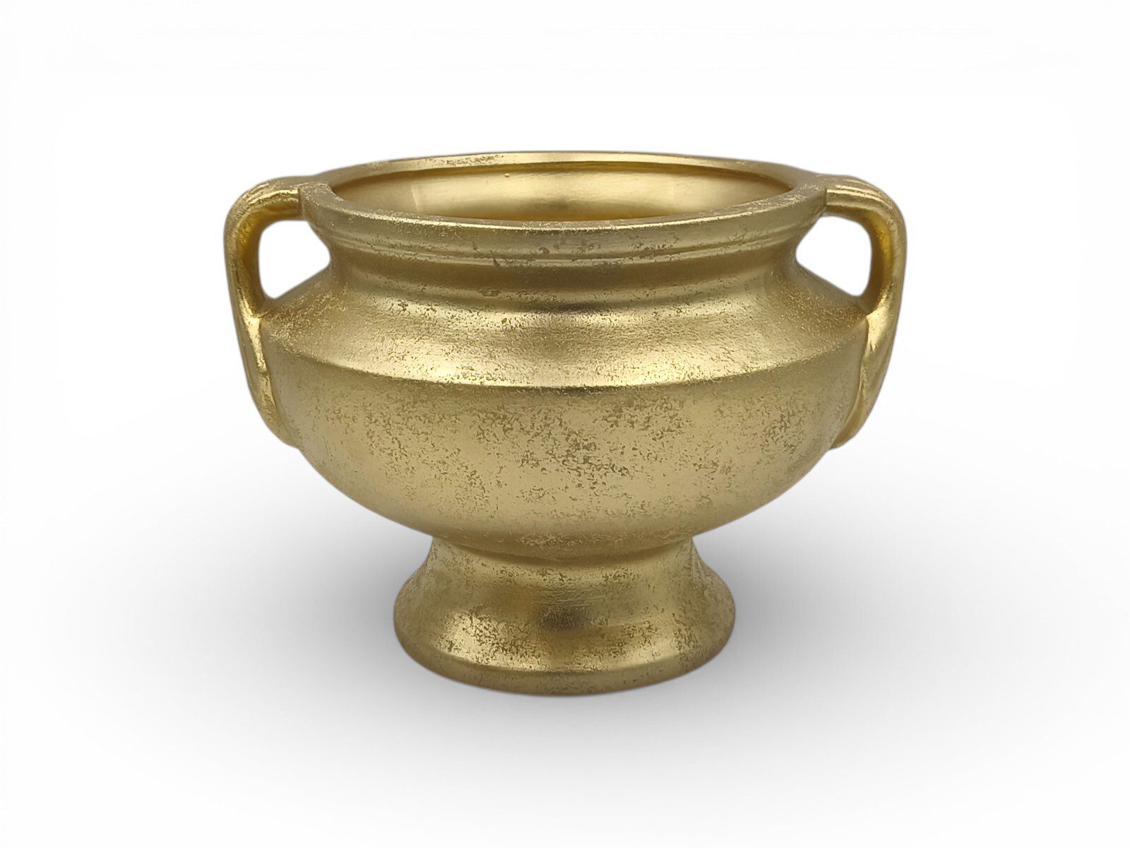 F61.000596.1. CERAMICA- TAÇA LARGA PEQ. COR:OURO - Image 1