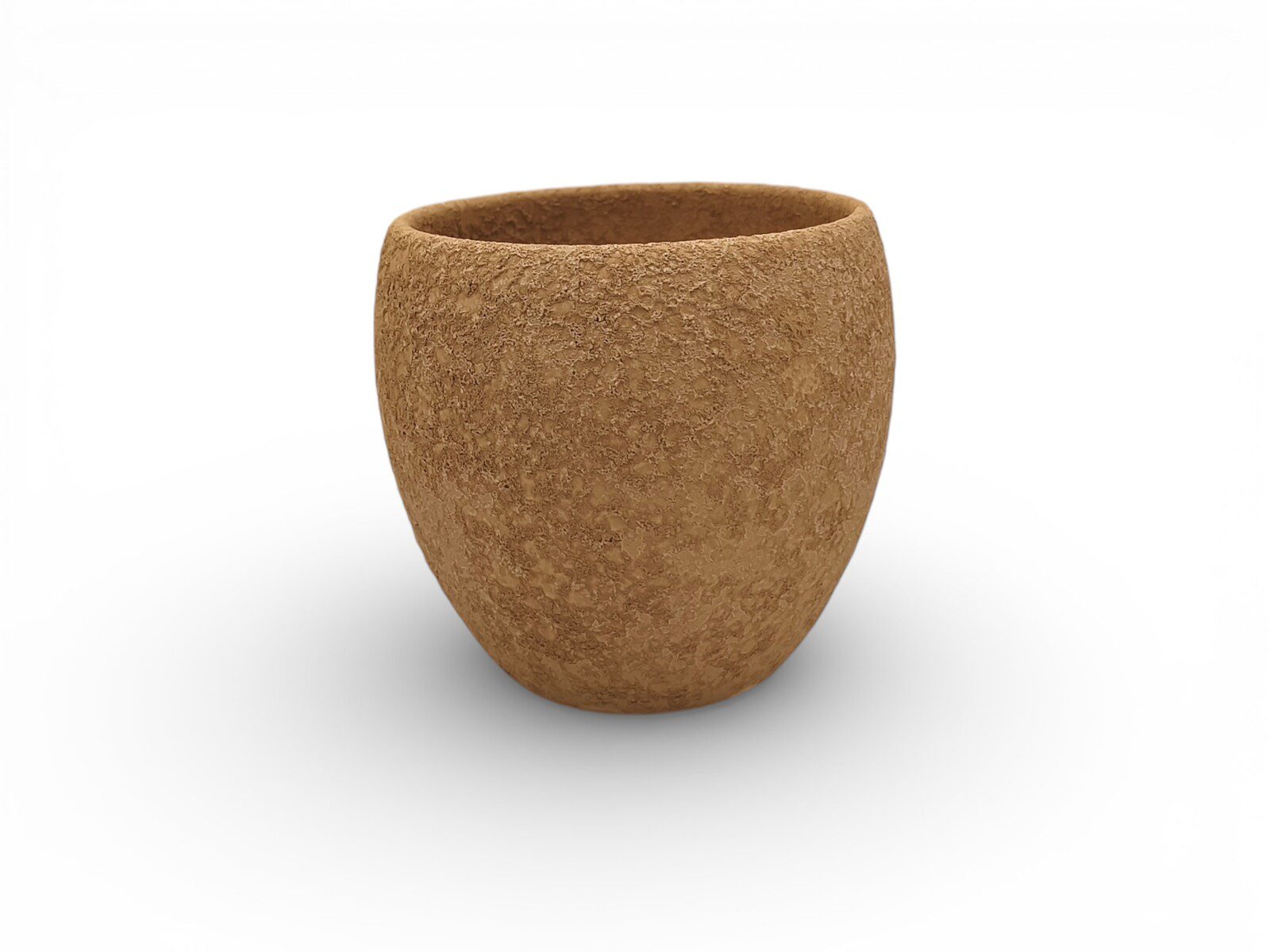 F61.000599.3 CERAMICA- VASO CARLINO COR:CARAMELO AREADO - Image 1