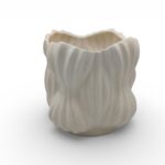 CERAMICA- VASO GOMOS MEDIO COR:PEROLA VIDRO