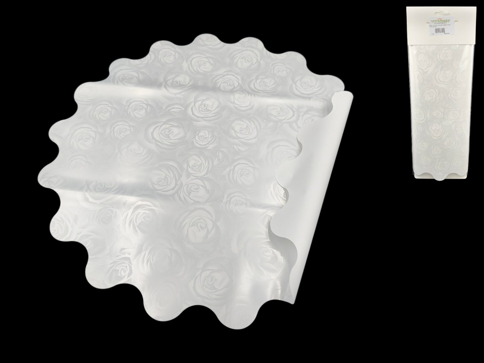 P2BC2020 NAPERON BOCCIOLI 50UNID DIA.48CM COR:BRANCO - Image 1