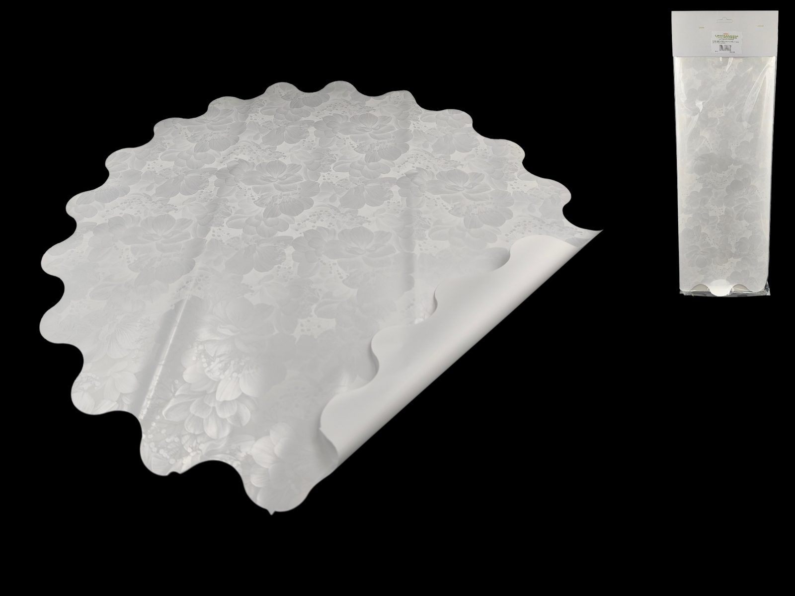 P2CA20 68CM NAPERON CAMILA 50UNID DIA.68CM COR:BRANCO - Image 1