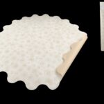 NAPERON ROSELLINA 50UNID DIA.68CM COR:BRANCO/BEGE