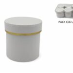 CAIXA RED. PACK C/6UNIDS COR:BRANCO