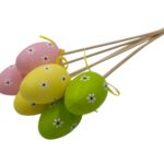 CONJ.6 OVOS C/PICO COLORIDOS 30CM