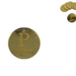 MEDALHA ACRILICO 3.5CM PACK C/6UNID MADRINHA