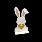 COELHO MDF C/SUPORTE FELIZ PASCOA