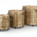 CONJ.3 CESTOS VIME C/RODAS