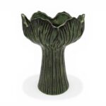 JARRA FLOR CERAMICA COR:VERDE