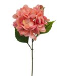 ARTIFICIAL- PE HORTENSIA TACTO NATURAL COR:CORAL