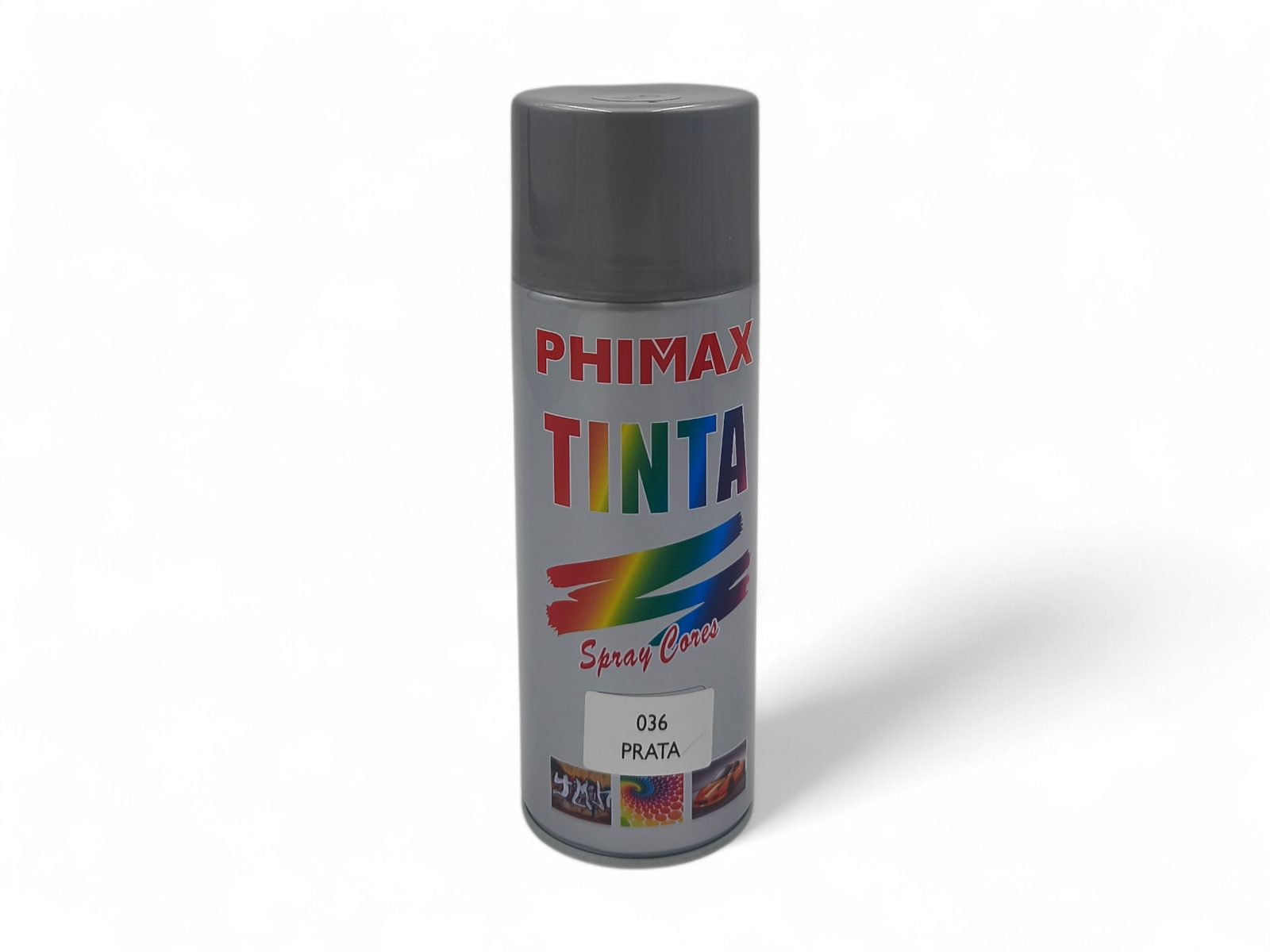 55.000053 TINTA SPRAY 400ML COR:PRATA - Image 1