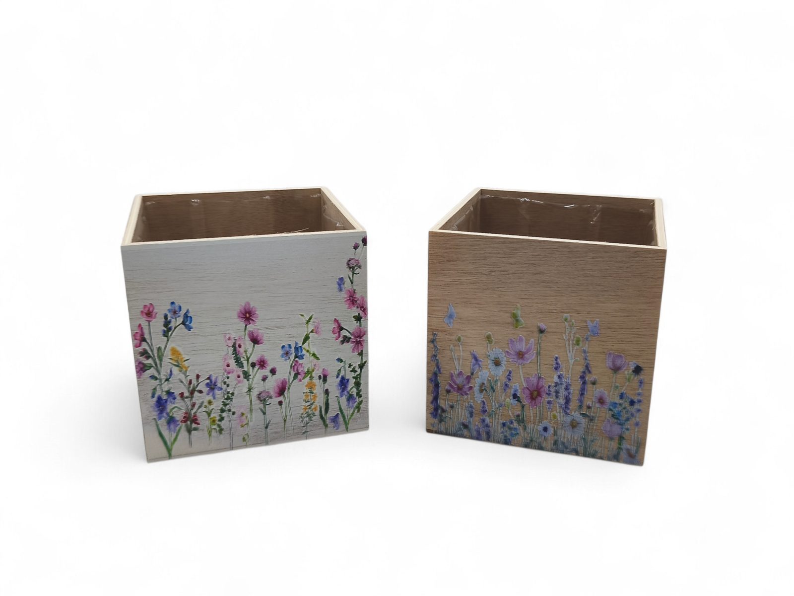 RB-15183 CUBO MADEIRA FLORIDO - Image 1