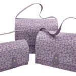 CONJ.3 BAUS BORDADO FLORIDO COR:LILAS