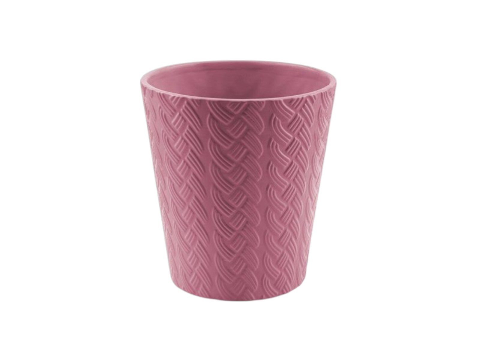 vde-116-rs-46445 CACHEPOT CERAMICA LAÇOS COR:ROSA - Image 1