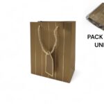 SACO PAPEL MARLON PACK C/10UNID COR:OURO