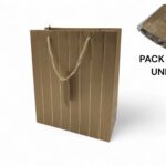 SACO PAPEL MARLON PACK C/10UNID COR:OURO