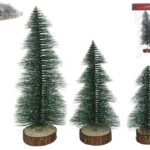 CONJUNTO 3 ARVORES DE NATAL 28/22/17CM