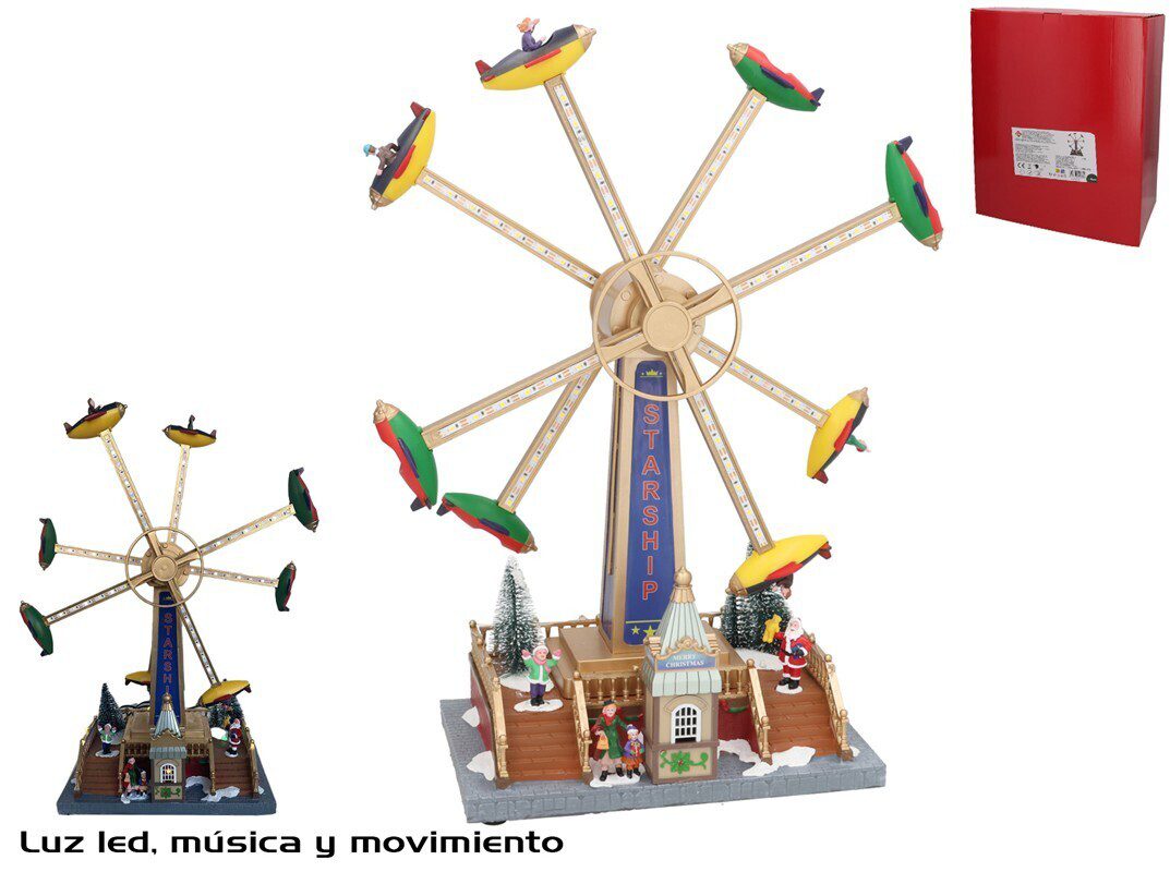 8445393509822 CENARIO NATAL C/MUSICA E LED - Image 1