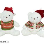 URSO PELUCHE C/GORRO COR:BRANCO
