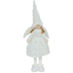 MENINA C/ASAS GORRO COR:BRANCO