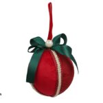 BOLA DE NATAL NORA 10CM
