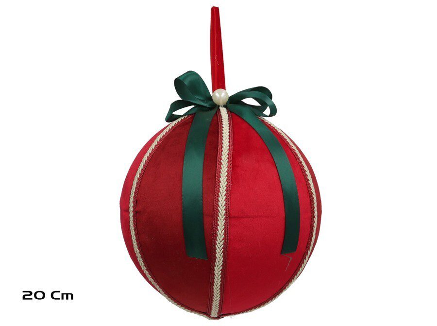 8445393648897 BOLA DE NATAL NORA 20CM - Image 1