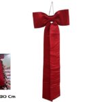 LAÇO VELUDO GIGANTE COR:VERMELHO