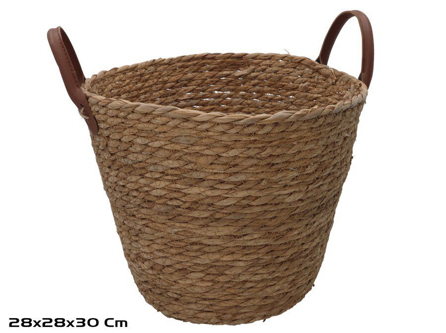 8445393650869 CESTA RED. FIBRA NATURAL C/ASAS - Image 1