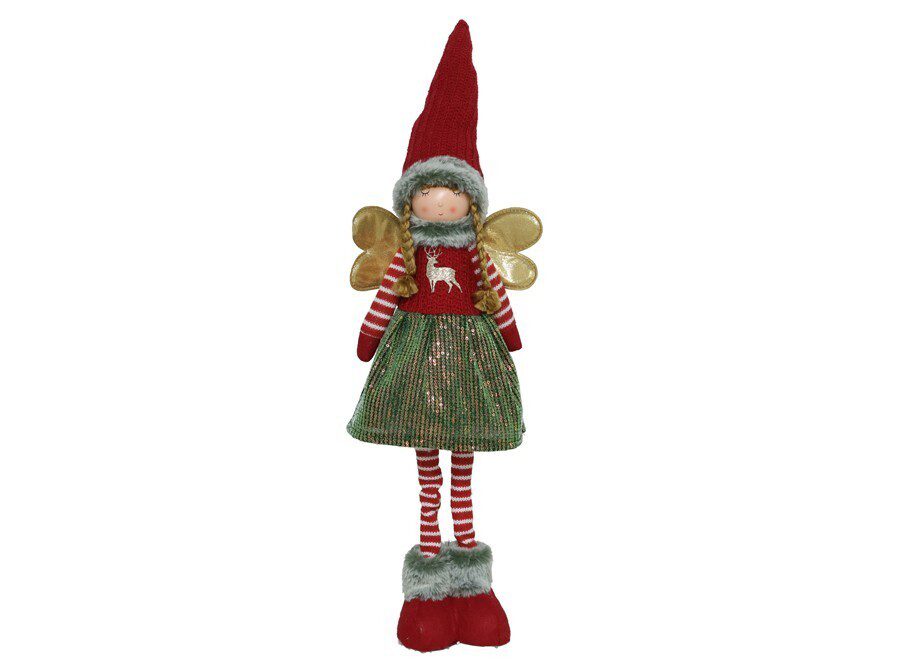 8445393667805 MENINA C/ASAS EM PE COR:VERMELHO/VERDE - Image 1