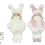 FIGURA MENINA EM TECIDO C/LUZ